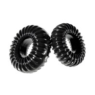 Anillos de Cock Slim Ribbed XPlay Gear 2 Paquete