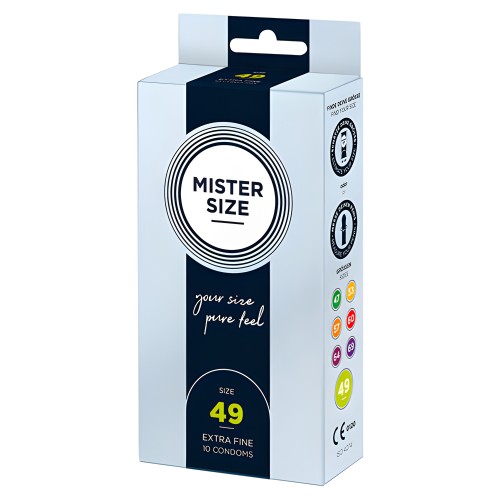 Mister Size 49mm Pure Feel Condoms