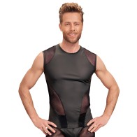 NEK Matte Look Sleeveless Shirt Black X Large