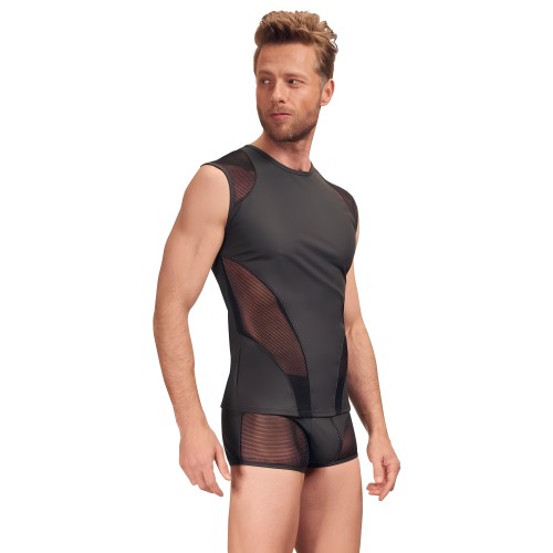 NEK Matte Look Sleeveless Shirt Black XXL