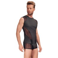 NEK Matte Look Sleeveless Shirt Black XXL