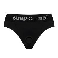 Arnés Lingerie Heroína Strap On Me XLarge - Negro