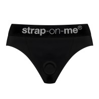Arnés Lingerie Heroína Strap On Me XLarge - Negro