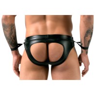 Svenjoyment Jock Brief With Handcuffs - Large