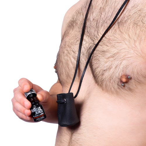 The Red Leather Purse For Poppers