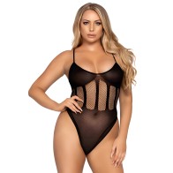 Leg Avenue Net Bodysuit Set