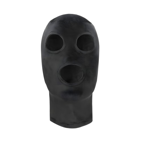 Máscara de Terciopelo Ouch con Abertura para Ojos y Boca