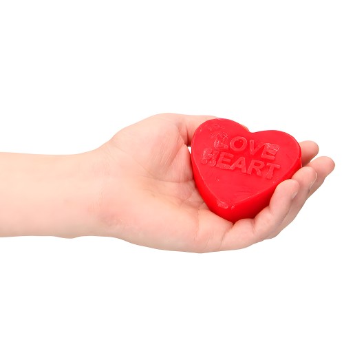 Love Heart Rose Scented Soap Bar