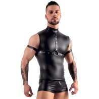 Svenjoyment Sleeveless Top With Chest Harness