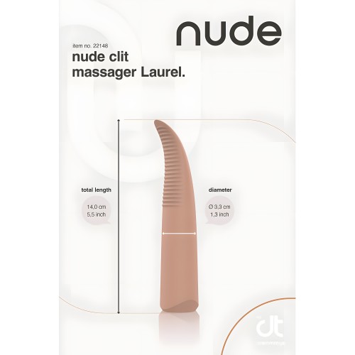 Nude Laurel Mini Travel Massager