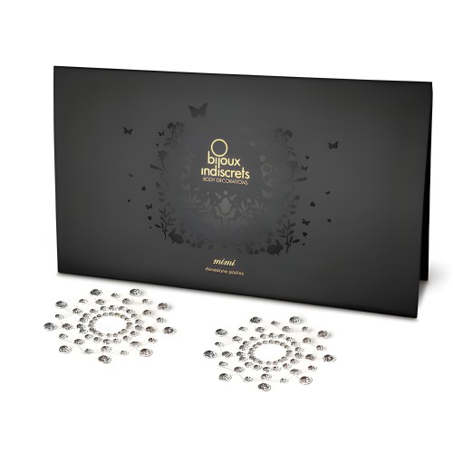 Bijoux Indiscrets Mimi Rhinestone Pasties Silver