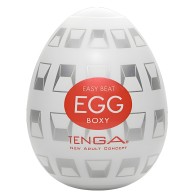 Tenga Boxy Egg Masturbator - Transparente