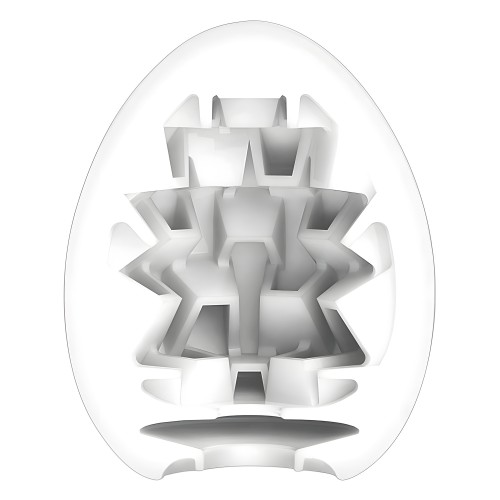 Tenga Boxy Egg Masturbator - Transparente