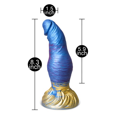 Alien Dildo with Suction Cup Type I 8.3 Inches