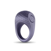 Seduction Levis Rechargeable Cockring - Purple
