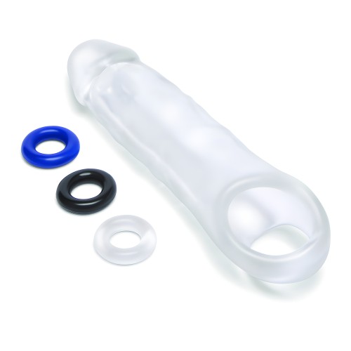 Extensor de Pene Transparente de 2 Pulgadas Size Up