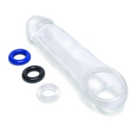 Extensor de Pene Transparente de 2 Pulgadas Size Up