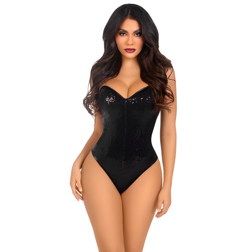 Leg Avenue Sequin Bodysuit - Large