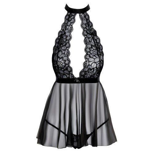 Kissable Halterneck Flared Babydoll - L/XL