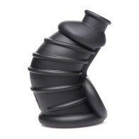 Master Series Dark Chamber Silicone Chastity Cage