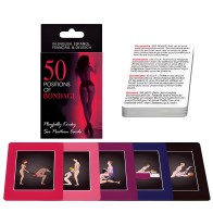 50 Posiciones de Cartas de Sexo Bondage
