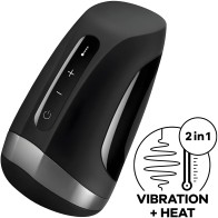 Satisfyer Men Heat and Vibration Masturbator