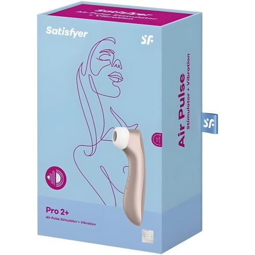 Masajeador Clitoriano Satisfyer Pro 2 Plus Vibration