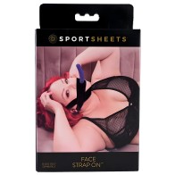 Arnés Face Strap On de Sportsheets - Cómodo y Flexible
