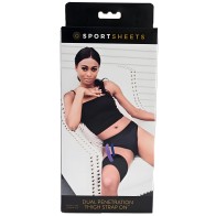 Dual Penetration Thigh Strap On Sportsheets