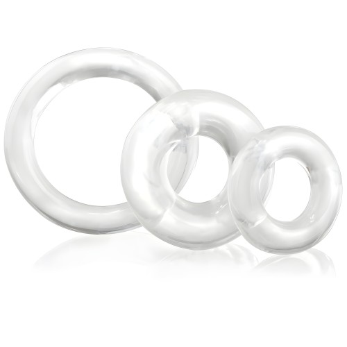 Screaming O RingO x3 Clear Cock Rings