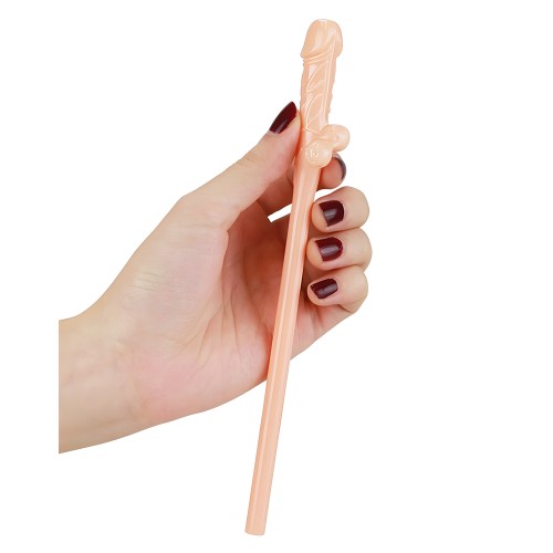 Lovetoy Pack Of 9 Willy Straws