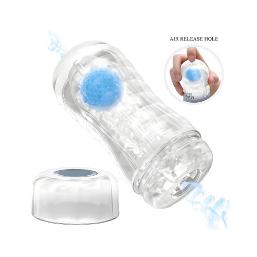 Masturbador Vacuum Pretty Love Plant Blue