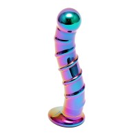 Dildo de Vidrio Nikita Multicolor Sensual - Rimba