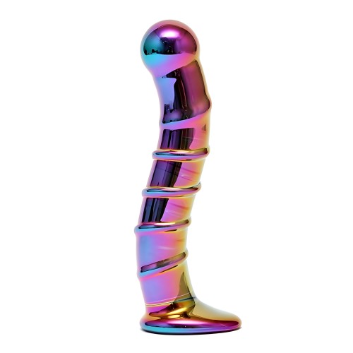 Dildo de Vidrio Nikita Multicolor Sensual - Rimba