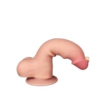 Dildo Lovetoy Deslizante de Piel Flexible 8 Pulgadas