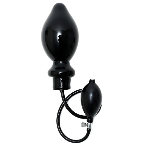 Plug Anal Inflable Rimba con Núcleo Masivo - Negro