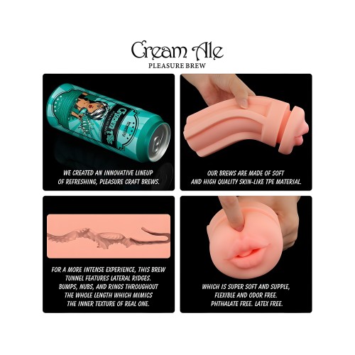 Masturbador de Boca Love Toy Pleasure Brew Cream Ale