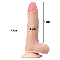 Dildo de Piel Deslizante Lovetoy 7 Pulgadas