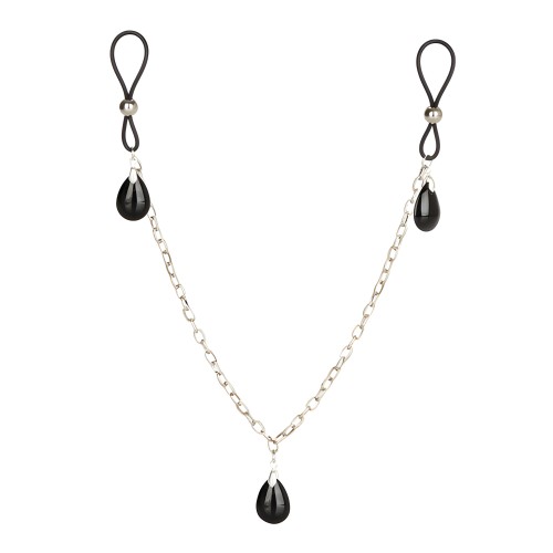 Nipple Play Non Piercing Nipple Chain - Elegant Sensuality