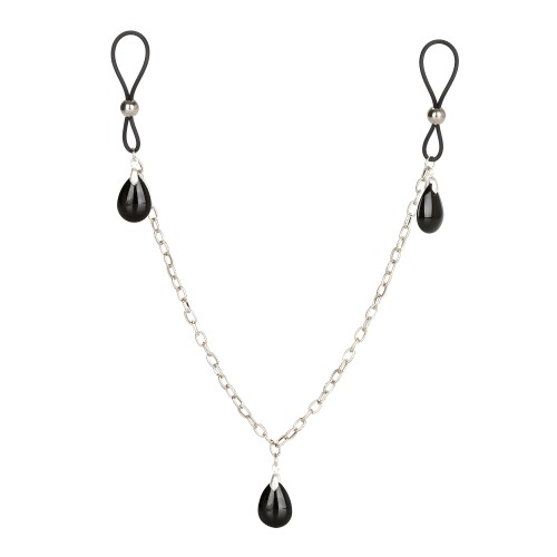 Nipple Play Non Piercing Nipple Chain - Elegant Sensuality