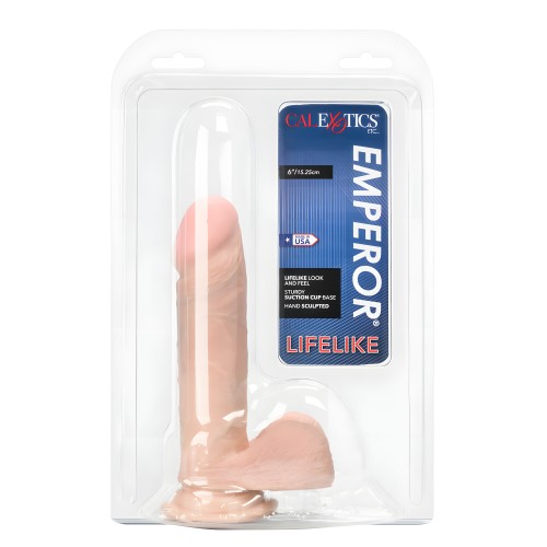 Emperor 6 Inch Life Like Dildo Ivory