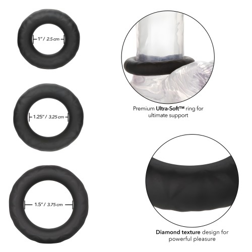 Conjunto de Anillos para el Pene Ultra Suave Link Up
