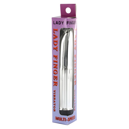 Vibrador Mini Lady Finger Plata