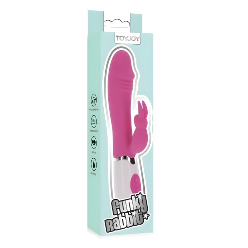 ToyJoy Funky Rabbit Vibrator - Pink