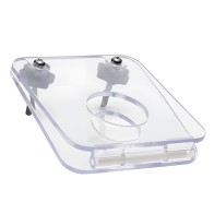 Tablero para Pene y Testículos Master Series - Transparente