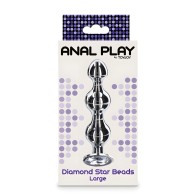 Diamond Star Beads Large