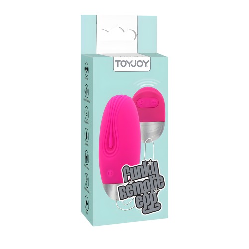 Huevo Remoto Funky ToyJoy Rosa