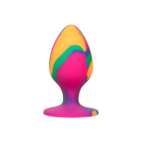 Plug Anal Cheeky Grande Tie Dye - 3.5 Pulgadas