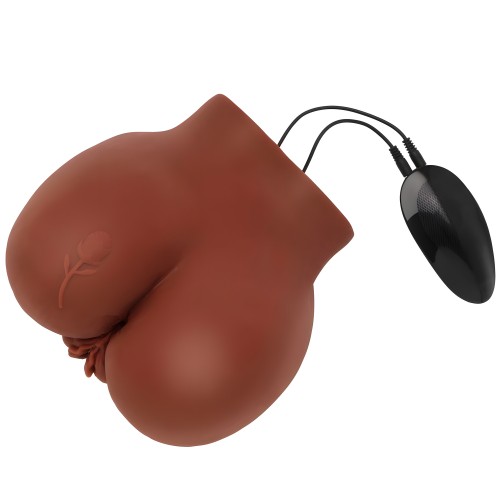 Masturbador Vibrante Big Ass Banger - Negro