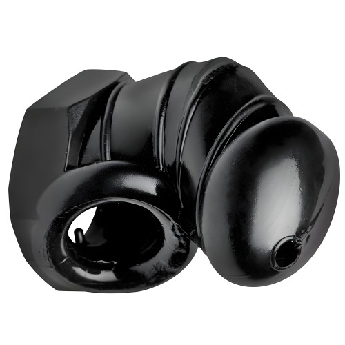Master Series Detained Restrictive Chastity Cage - Black